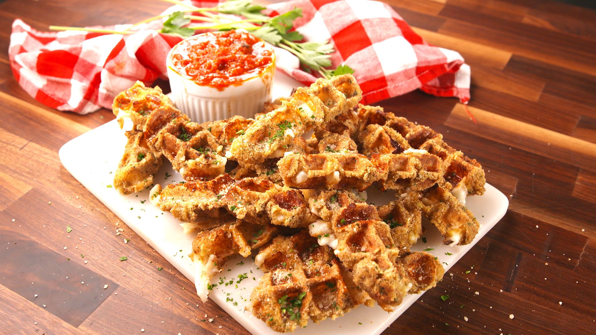 Mozzarella Sticks and Waffle Irons: A Match Made in Heaven