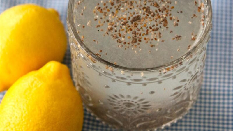 Get The Best Of Both Worlds With Lime And Chia Drink